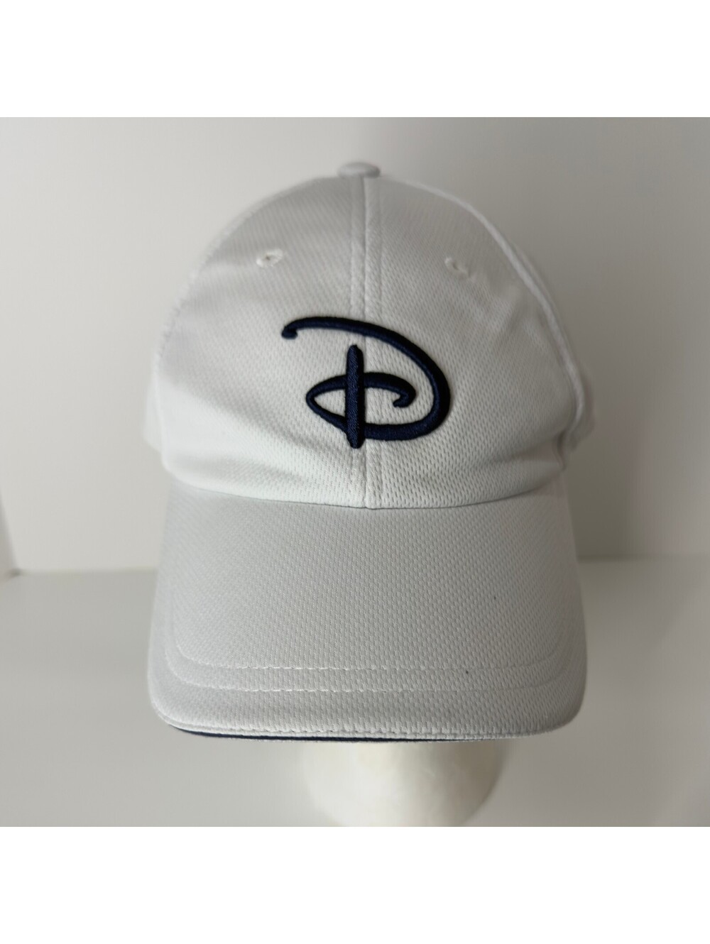 Disney Parks Baseball Cap White Mesh Adjustable Strapback Hat One Size Unisex